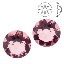 2088 SS 16 Swarovski XIRIUS Rose LIGHT ROSE F Light Rose Crystals