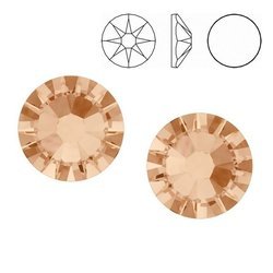 2058 SS 7 Swarovski XILION Rose LIGHT PEACH F