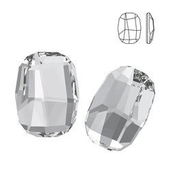 2585 MM 10 Swarovski Graphic Flat Back CRYSTAL F