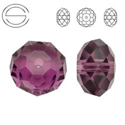 5040 MM 8 Swarovski Briolette AMETHYST