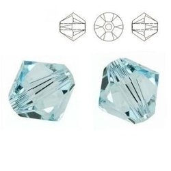 5328 MM 8 Swarovski XILION Bicone LIGHT AZORE