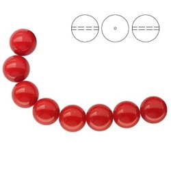 5810 MM 12 Swarovski RED CORAL PEARL (RCPRL)