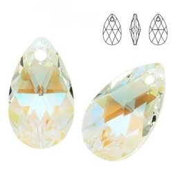 6106 MM 16 Swarovski Pear-shaped BLUE AB BLAB