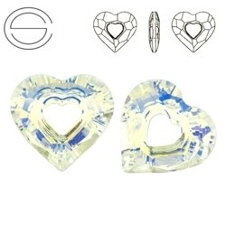 6262 MM 26 Swarovski Miss U Heart Crystal AB