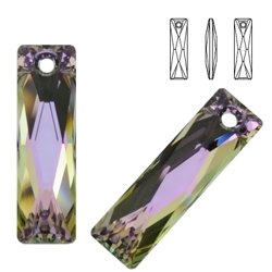 6465 MM 38 Swarovski Queen Baguette VITRAIL LIGHT