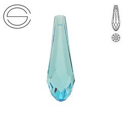 6530 MM 30 Swarovski Pure Drop AQUAMARINE