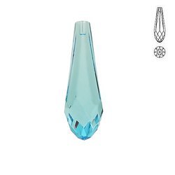 6530 MM 30 Swarovski Pure Drop AQUAMARINE