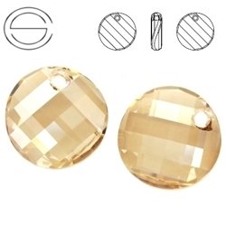 6621 MM 28 Swarovski Twist GOLDEN SHADOW GSHA