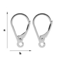 BA-32 Leverbacks - Earring Hooks - Sterling Silver 925 / gram