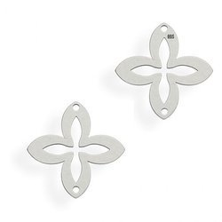 CL-322 FLOWER Pendant 15,0 mm Sterling Silver 925