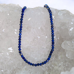 KN-RF-2,0 LLA Natural stone - round faceted - LAPIS