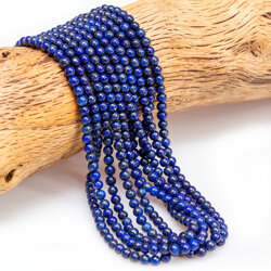 KN-RS-4,0 LLA Natural stone - round smooth - LAPIS - Strand