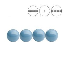 PRECIOSA 131-10-011 Round Pearl Maxima 5 mm AQUA BLUE 1 pkg. = 500 pcs.