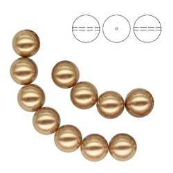 PRECIOSA 131-10-011 Round Pearl Maxima 5 mm BRONZE 1 pkg. = 500 pcs.