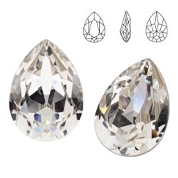 PRECIOSA 435-16-301 Baroque Pear 10 mm CRYSTAL F 1 pkg. = 144 pcs.