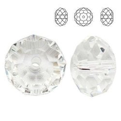 PRECIOSA 451-19-002 Bead Bellatrix 6 mm CRYSTAL