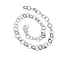 Rolo R 112 Sterling Silver 925 Silver Chain for Jewelry Making