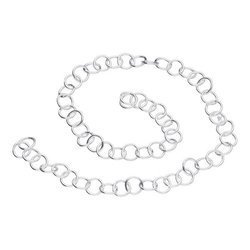 Rolo R 117 Sterling Silver 925 Silver Chain for Jewelry Making