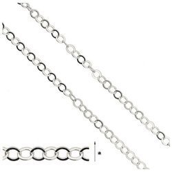 Rolo R 132 Sterling Silver 925 Silver Chain for Jewelry Making