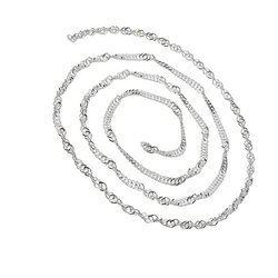 SINGAPUR S 030 Sterling Silver 925 Silver Chain for Jewelry Making