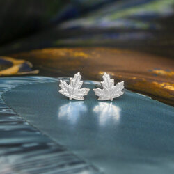 Silver earrings BUTTERFLY - SILVER 925