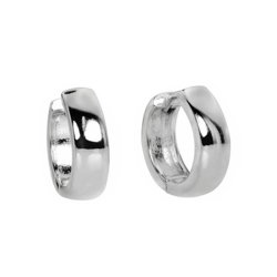 Silver earrings - WHEELS - silver 925 rhodium