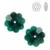 3700 MM 10 Swarovski Marguerite EMERALD