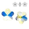 4744 MM 6 Swarovski Flower Crystal AB F