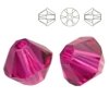 5328 MM 4 Swarovski XILION Bicone FUCHSIA