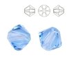 5328 MM 4 Swarovski XILION Bicone LIGHT SAPPHIRE