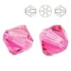 5328 MM 4 Swarovski XILION Bicone ROSE