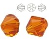 5328 MM 4 Swarovski XILION Bicone TANGERINE