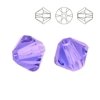 5328 MM 6 Swarovski XILION Bicone TANZANITE