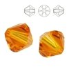 5328 MM 6 Swarovski XILION Bicone TOPAZ