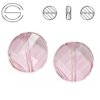 5621 MM 14 Swarovski Twist Bead LIGHT ROSE