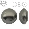 5817 MM 14 Swarovski Cabochon DARK GREY PEARL