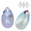 6106 MM 16 Swarovski Pear-shaped LIGHT SAPPHIRE SH