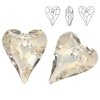 6240 MM 17 Swarovski Wild Heart SILVER SHADE SSHA