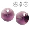 6428 MM 8 Swarovski XILION Disc AMETHYST