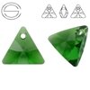 6628 MM 12 Swarovski Triangle DARK MOSS GREEN