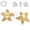 6721 MM 20 Swarovski Starfish GOLDEN SHADOW GSHA