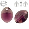 6734 MM 23 Swarovski Pure Leaf AMETHYST