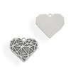 CL-305 Heart Pendant 8,5 x 10,0 mm Sterling Silver 925