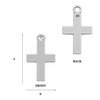 CL-358 CROSS Pendant 12,1 x 7,2 mm Sterling Silver 925