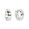 KLK-10 Silver earrings - WHEELS - silver 925