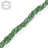 KN-RF-2,0 EME Natural stone - round faceted - EMERALD