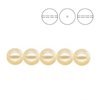 PRECIOSA 131-10-011 Round Pearl Maxima 8 mm CREAM 1 pkg. = 10 pcs.