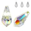 PRECIOSA 451-51-984 MC Drop Pendant 11 mm Crystal AB 1 pkg. = 144 pcs.