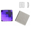 2493 MM 8 Swarovski Chessboard FB HELIOTROPE HEL F