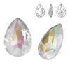 4320 MM 14 Swarovski Pear-shaped LIGHT GREY DELITE